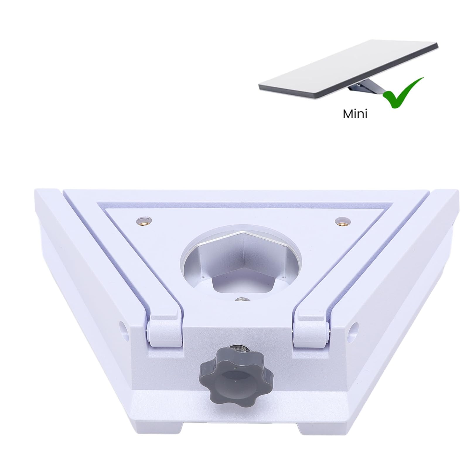 Ausla 2 in 1 Supporto per Antenna Parabolica per Tubo da 38,5 Mm, ABS