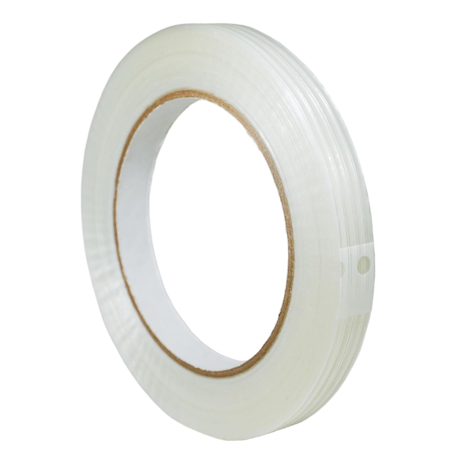 GGR Supplies Fil-810 Fiberglass Reinforced Heavy Duty Mono/Uni-Directional Filament Strapping Tape with Rubber Adhesive. 60 Yards (12, 1" (24mm) X 60 Yds)