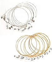 Vista 1 de Juego de 16 cuerdas de arpa de lira de repuesto para arpa de lira