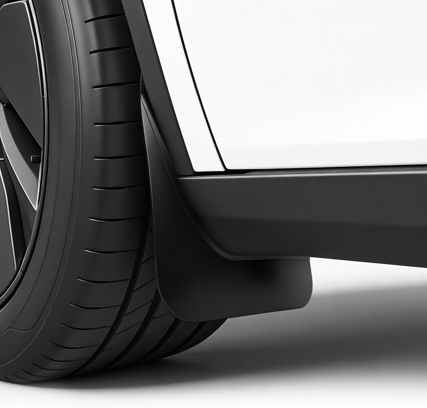 Xprite Mud Flaps for Tesla Model 3 2017-2023, Precision Fit No Drilling Splash Guards, All Weather Mudflaps Protect Paint Tesla Exterior Accessories, Front & Rear Set of 4