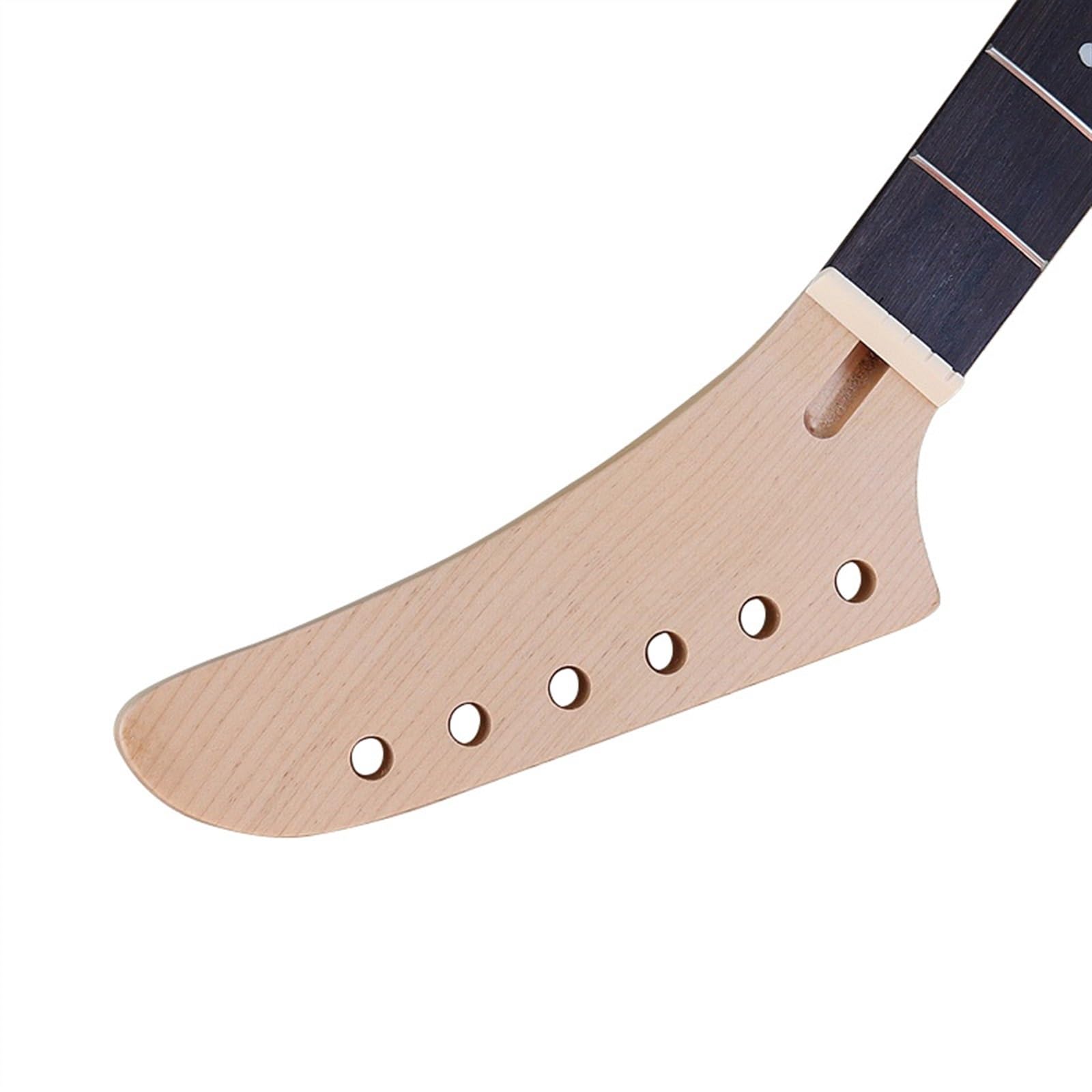 24 Tasti Acero Canadese Palissandro Manico Per Chitarra Elettrica Parti Di Ricambio Manico Chitarra Baritono Universale Manico Basso Jazz Utensile