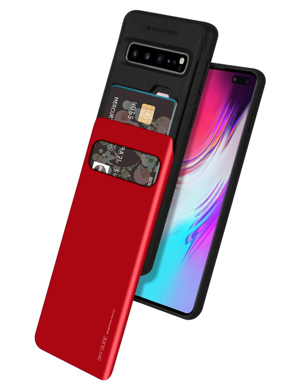 Goospery Galaxy S10 5g Case Sliding Card Holder Protective Dual