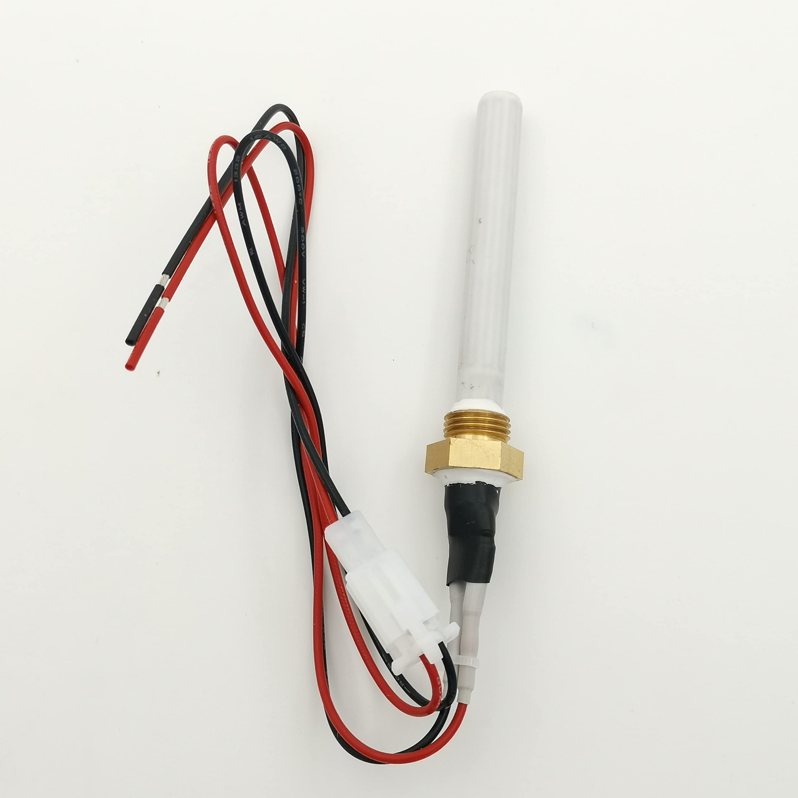 Termocoppia riscaldatore 220V 300W 3/8 Pollici Filo di Ceramica in Ceramica Cabina di Riscaldamento Ceramica for Stufa a Pellet Termocoppia di Ricambio (Color : 12pcs)