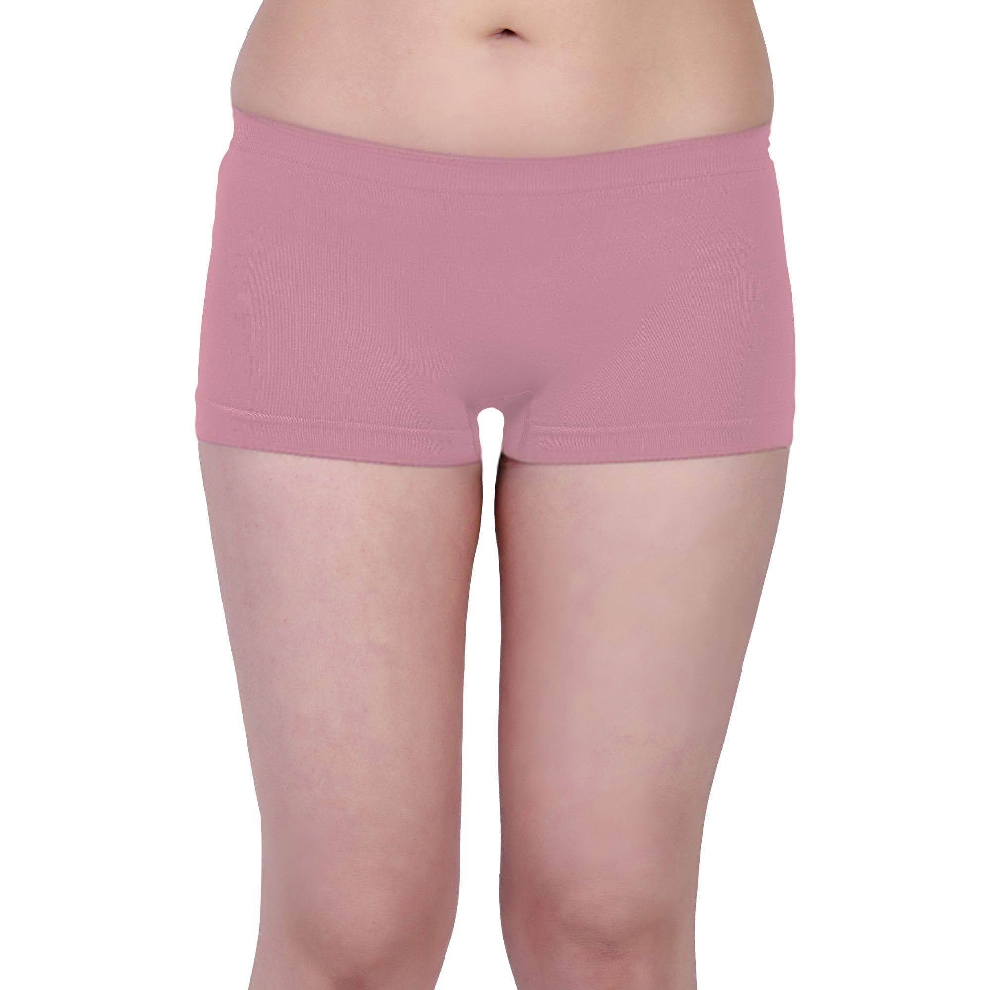 Women’s Seamless Low Waist Full Coverage Boyshort Panty-image-15