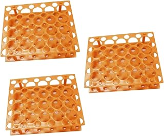 3pcs Tube Storage Rack Laboratory Tube Rack Holder for Tube Boiling Tube Rack lab Tube Rack Plastic Tube Rack Test Tube Holder Chemistry Detachable Bracket