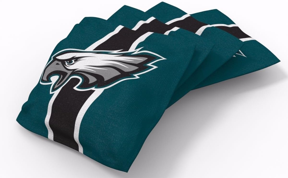 PROLINE 6"x6" NFL Cornhole Bean Bags - Stripe Design