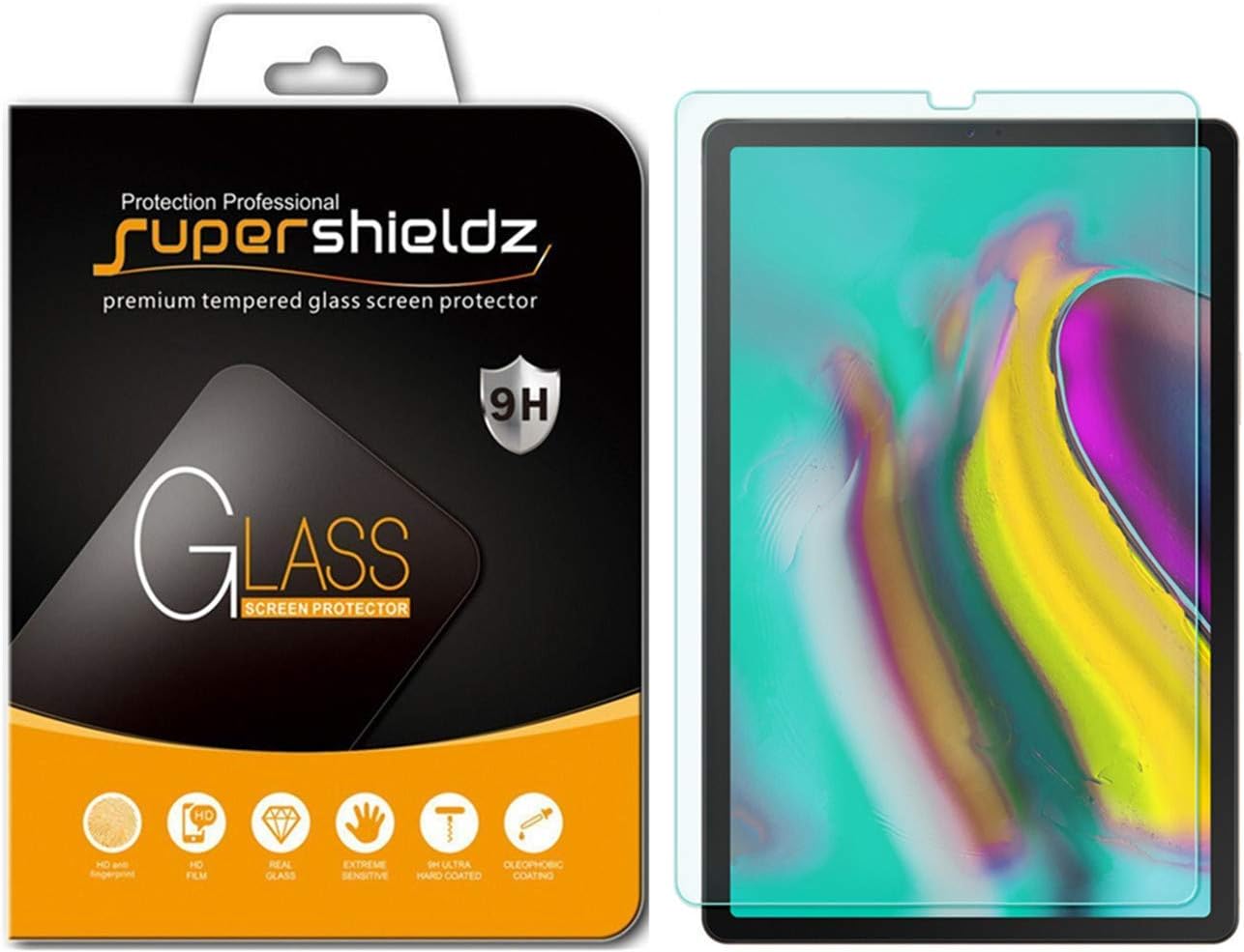 Supershieldz Designed for Samsung Galaxy Tab S5e (10.5 inch) Tempered Glass Screen Protector, Anti Scratch, Bubble Free