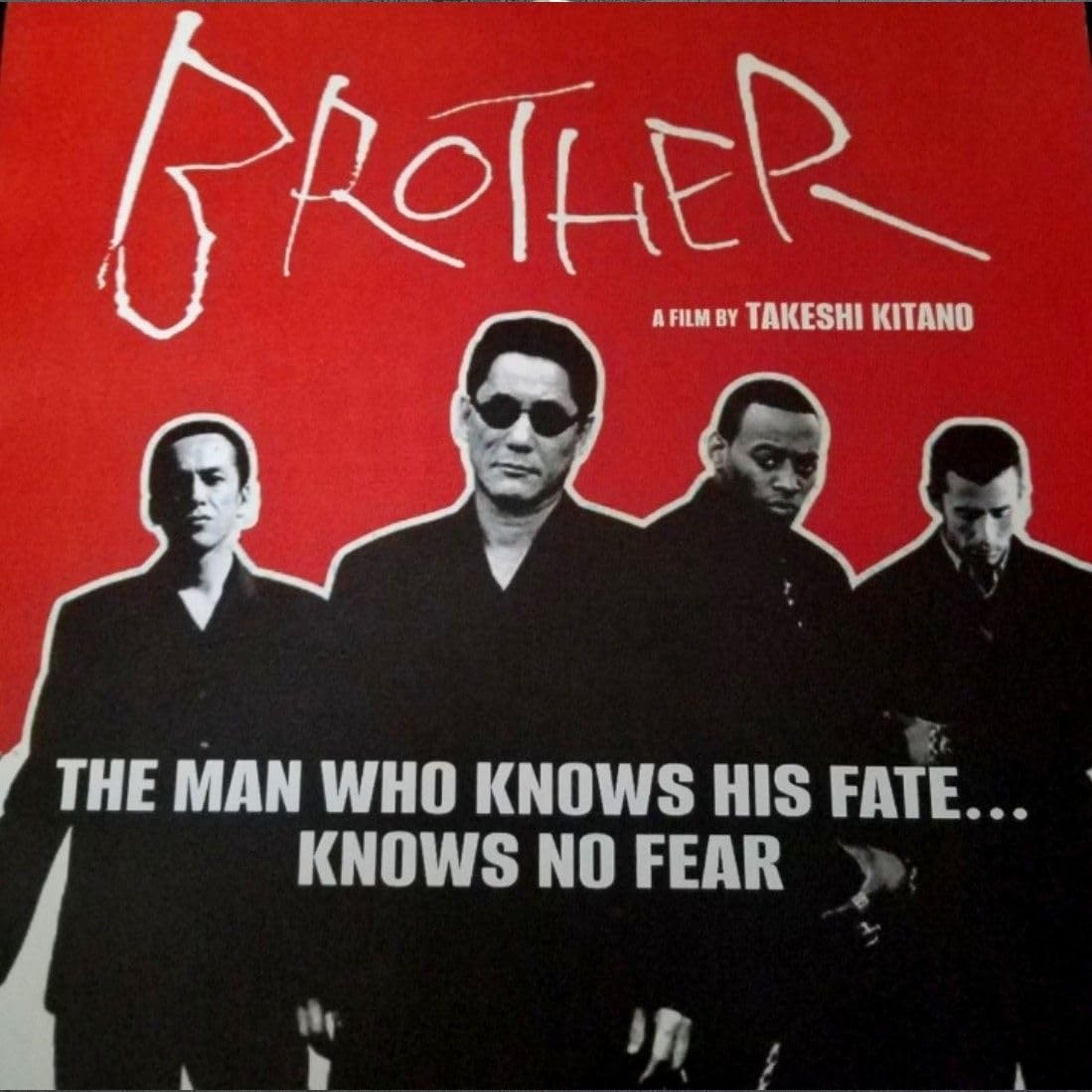 2000s 映画\"BROTHER\"プロモTシャツ 新品未使用　当時物　監督北野武 2000s 映画