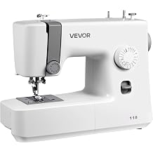 VEVOR Computer Sewing Machine with 200 Stitch Applications & LED Screen & Pedal & LED Light Durable Metal Frame Digital Sewing Machine with Powerful Motor 18 Stitch Types