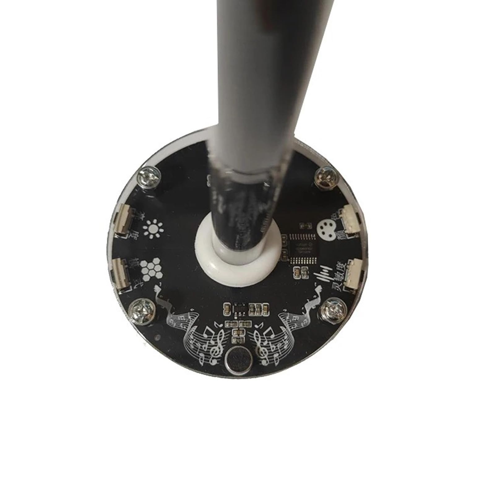 Sprachgesteuerte 5-V USB Leuchtstoffröhre mit Einstellbarer Helligkeit und akustischer Empfindlichkeit, Farbaufnahmelicht