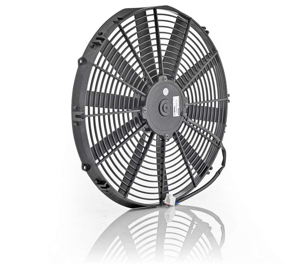 Be Cool 75059 Euro-Black 16" Thin Line Electric Pusher Fan