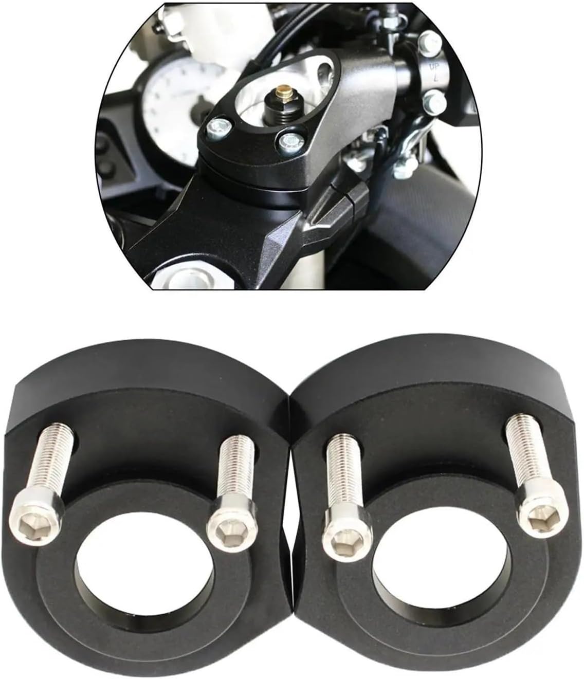 ハンドルバーライザー ZX-14R用 ZX14R用 2006-2018 オートバイ 1