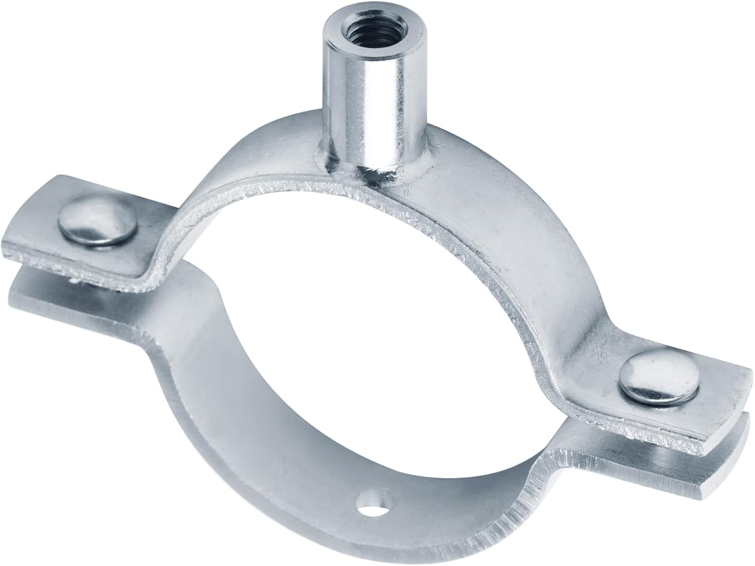 8 Pcs 3" Split Pipe Clamp, Extension Split Ring Pipe Hanger for 3/8"16