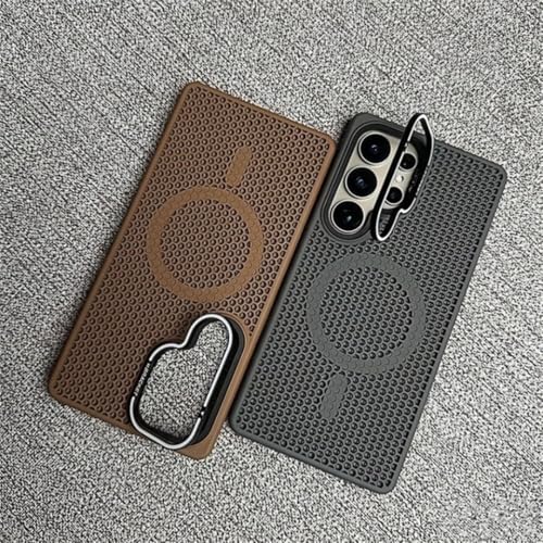 Coque de luxe en maille pour Samsung S26 S25 Plus Ultra