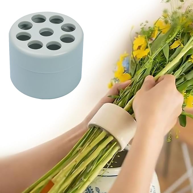 Spiral Ikebana Stem Holder, Spiral Stem Holder for Vases