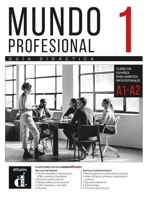 Portada de MUNDO PROFESIONAL 1. GUÍA DIDÁCTICA