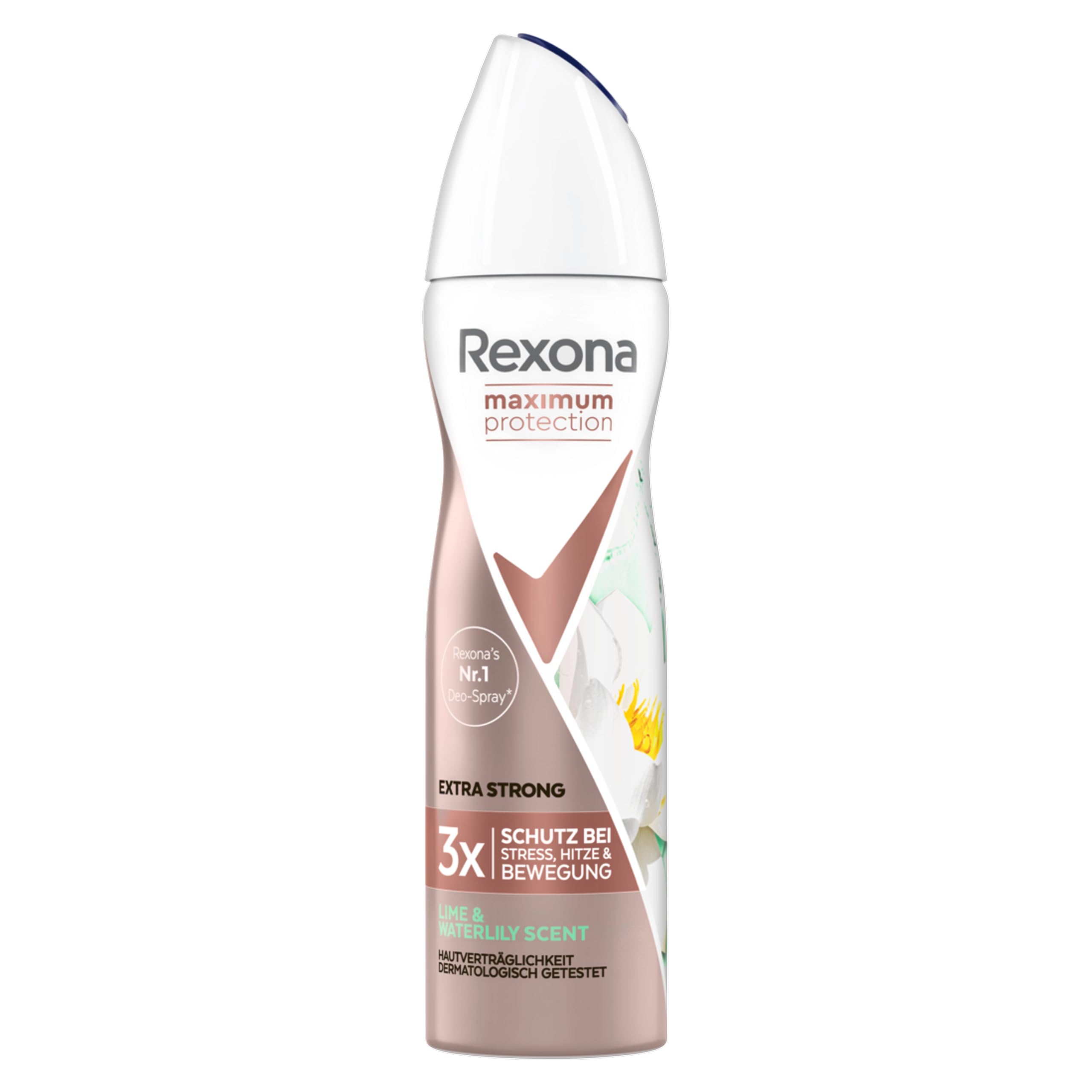 Rexona Maximum Protection - Aerosol antitranspirante con 48 horas de protección contra la sudoración intensa y el olor corporal, 150 ml, 6 unidades
