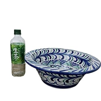 スペイン　グラナダ焼　大鉢　ボウル　ザクロ　花鳥　2点セット Amazon.co.jp: スペイン グラナダ Granada 食器 ザクロ 大鉢 深