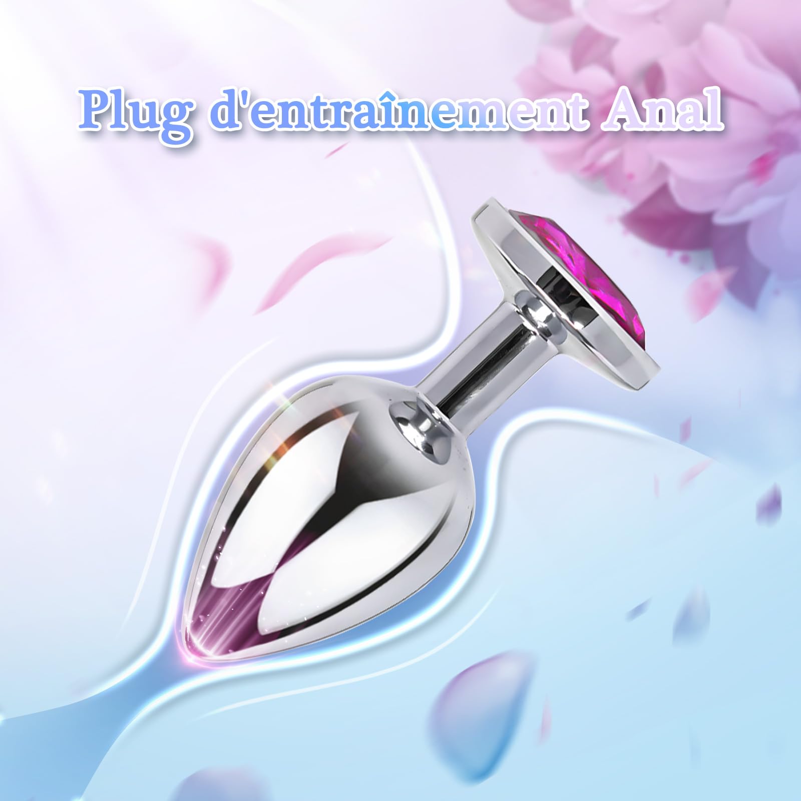 Plug Anus Sex Toýs Femme, Plug Anal Sextoyse Femme Sex Toys Plugs Anals en  Métal, Plug Homme Anus Sextoyse Homme Couple Plaisir, Anal Plug Débutant  Sextoy, Sexes Plaisir Sextoys Perles Anales :