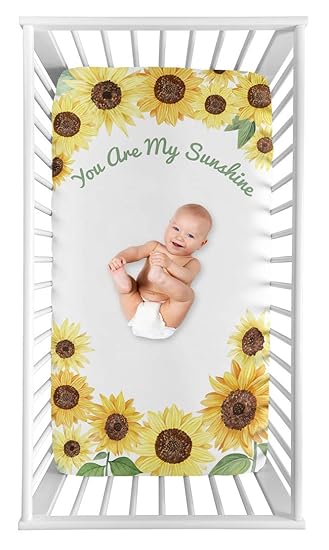 sunflower nursery bedding