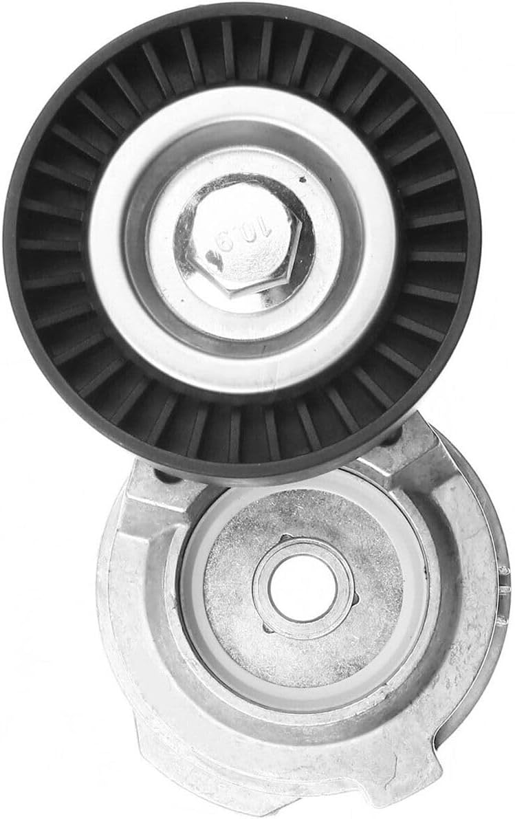 Belt Tensioner Assembly With Pulley Pt Cruise Steel Compatible with Dodge Neon SRT-4 03-05|Chrysler PT Cruiser Base/Limited/Touring 01-09 & GT 03-07 & LX 08-09 & Street Cruiser 05-06