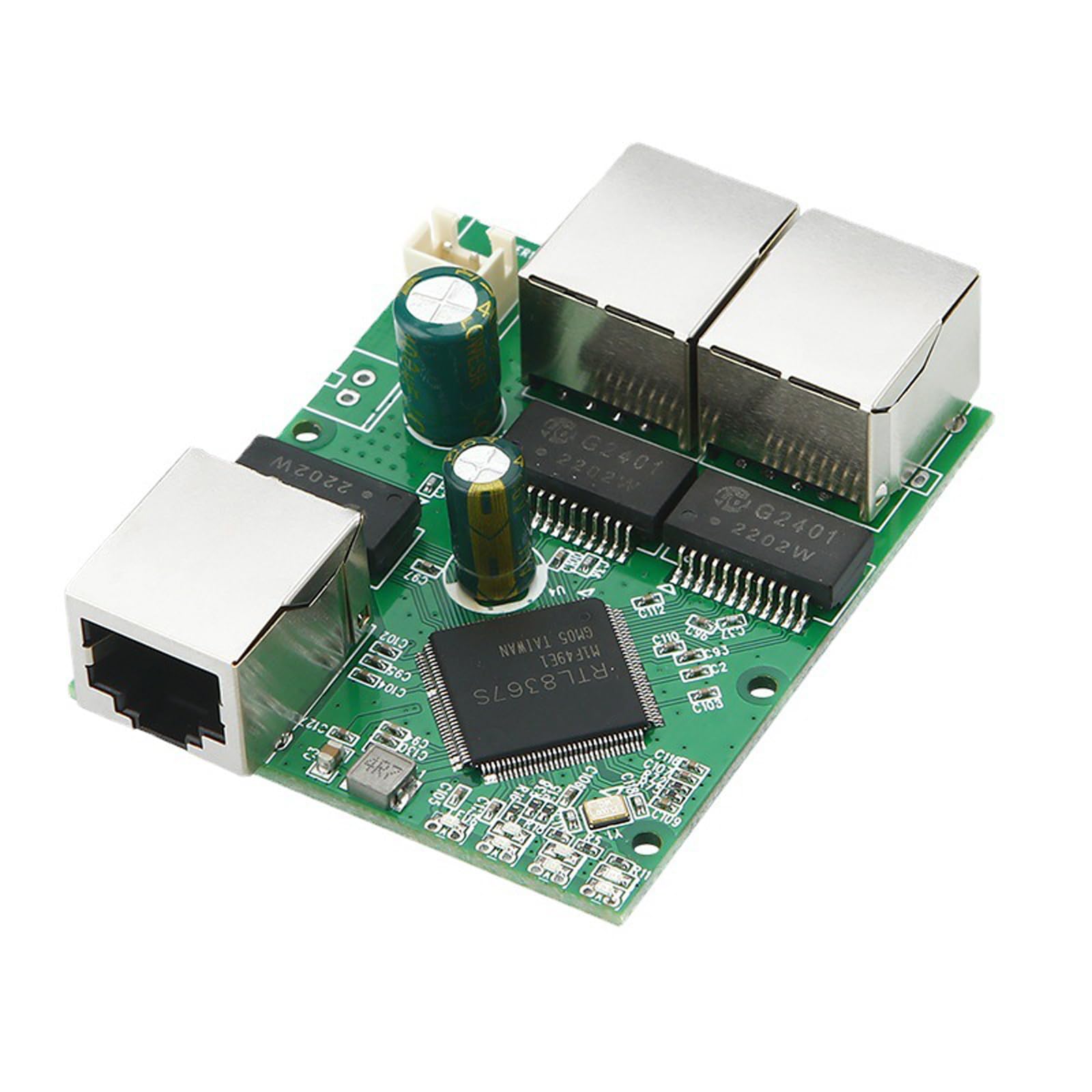 Modulo commutatore Ethernet a 3 Porte RJ45 Scheda Madre Industriale Accessori Rete Gigabit Ethernet Modifica