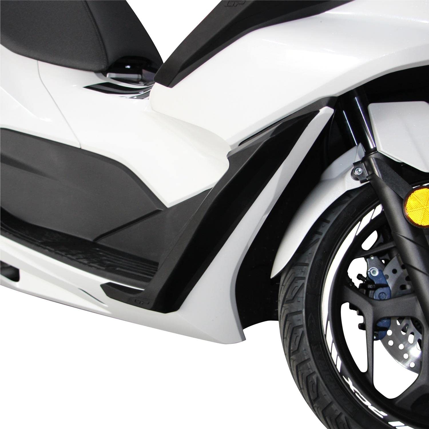 GP Kompozit Dla PCX 125/150 2021-2022 kompatybilny ochraniacz dolnej części nogi, czarny
