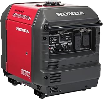 Power Equipment EU3000IS 3000W 120V Portable Home Gas Power Generator