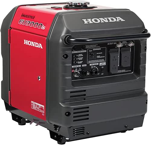 Honda Power Equipment EU3000IS 3000W 120V Portable Home Gas Power
