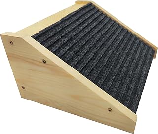 Dog Ramp, Bed Ramp, Portable Safety Steps, Injured and Senior Pets Supportive Design with Pet Ramps for Indoor Use, Couch,...