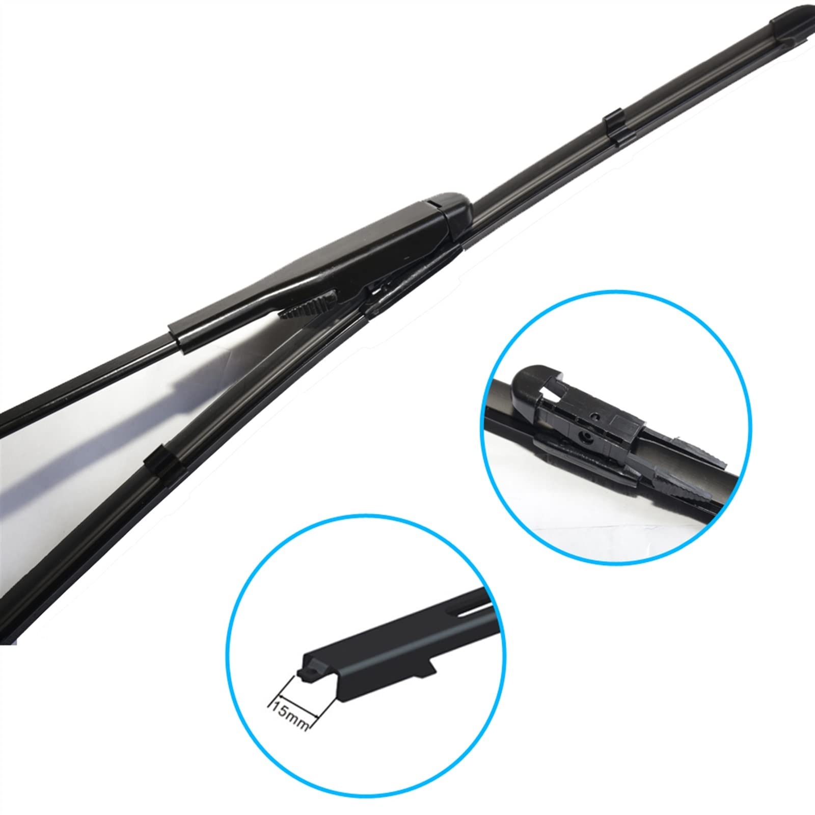 WITTSY Parti Tergicristalli Spazzola del Tergicristallo dell'automobile per per Freelander 2 LR2 2006~2014 Tergicristallo Accessori Auto 2007 2008 2009 2010 2011 2012 2013
