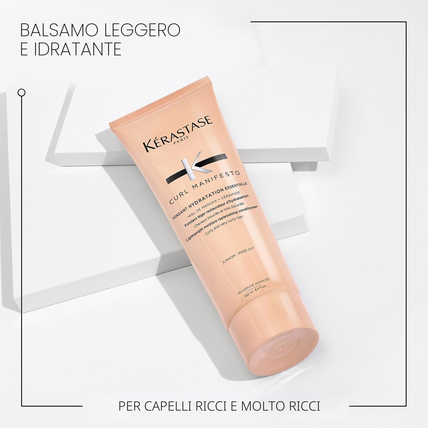 Kérastase, Curl Manifesto, Balsamo Districante, Per Capelli Ricci, Fondant Hydratation Essentielle, 250 ml