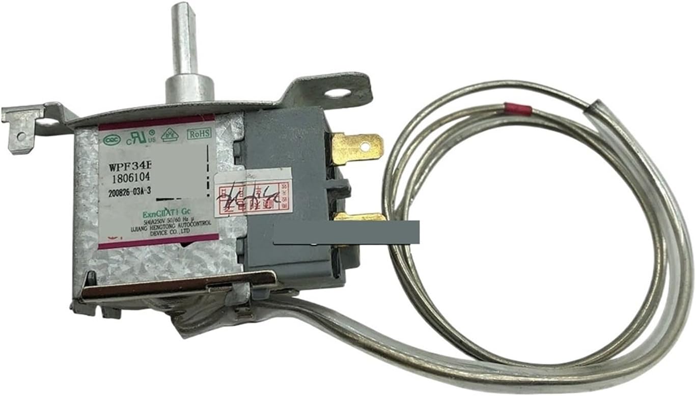 Refrigerator Parts Temperature Controller WPF34D WPF34E 1806104 2-Pins Sensor Probe Thermostat For Ronshen Refrigerator