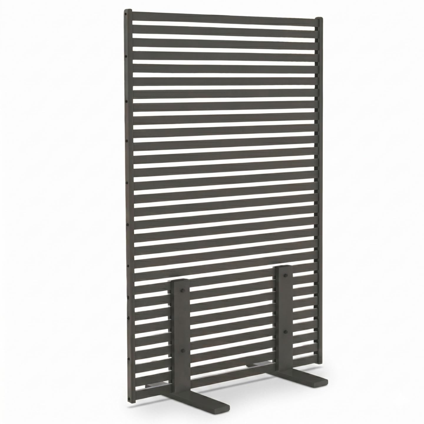 Biombo exterior calado para crear zonas de sombra y descanso en jardines modernos