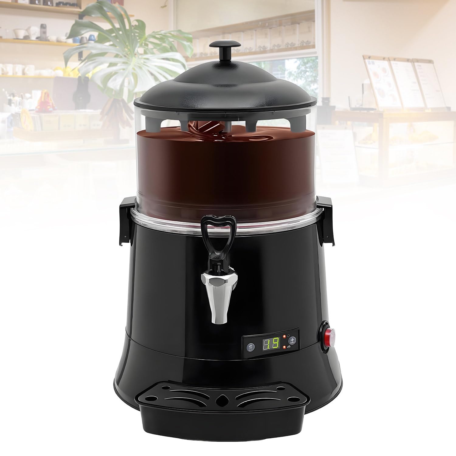 Machine à mélanger chauffante à chocolat 5L avec robinet pour la confection
