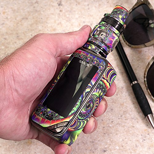 MightySkins Skin Compatible with SMOK X-Priv 225W - Cotton Candy | Protective, Durable, and Unique Vinyl Decal wrap Cover | Easy to Apply, Remove, and Change Styles | Made in The USA