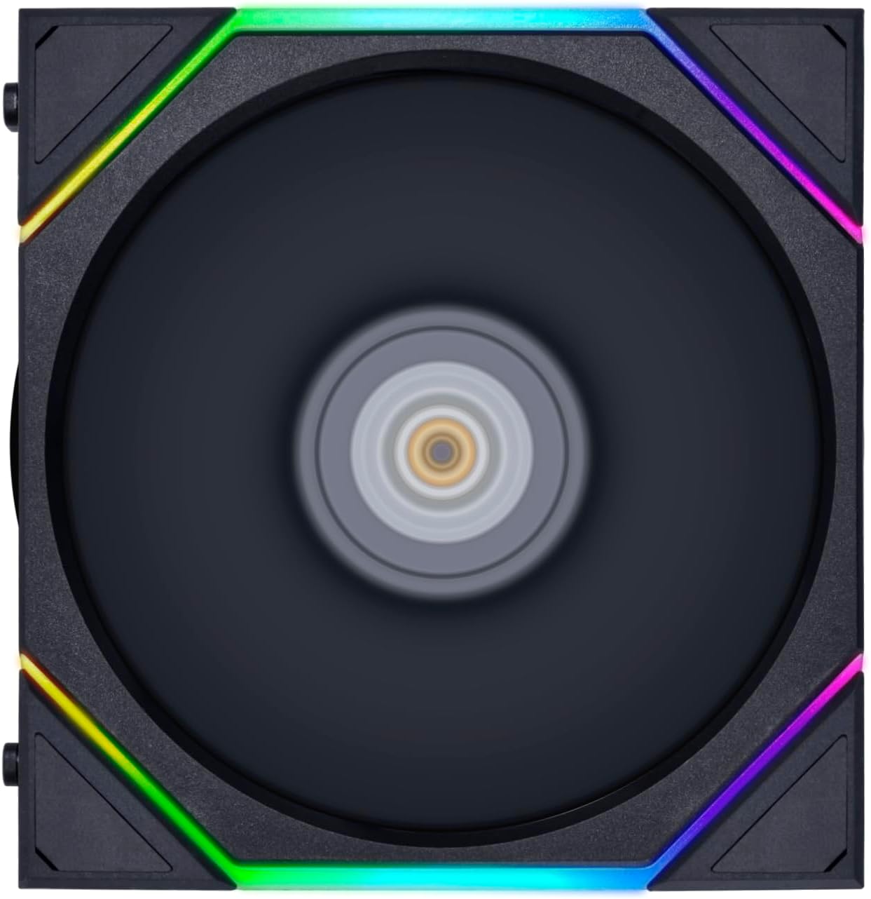 LIANLI Case Fan, UNI Fan TL 120, Reverse Blade BK, Single Pack, Blade Inverted Model, Daisy Chain Connection, LCP Blade, Infinity Mirror Side Frame, Japanese Authorized Dealer