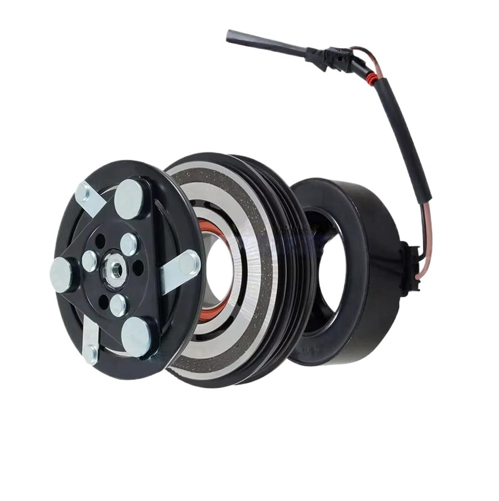 Puaywmoz Clutch Ac Compressor Kit Fit For Nissan Qashqai Fit For Sentra C26 Serena 92600-1Va0a Auto Air Conditioning 926001Va0a Ac Compressor Pulley(Clutch)