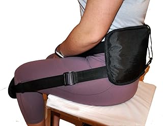 Straight Back Adjustable Waist Protection, Back Support Belt, Portable Back Support Belt Pad (Color)