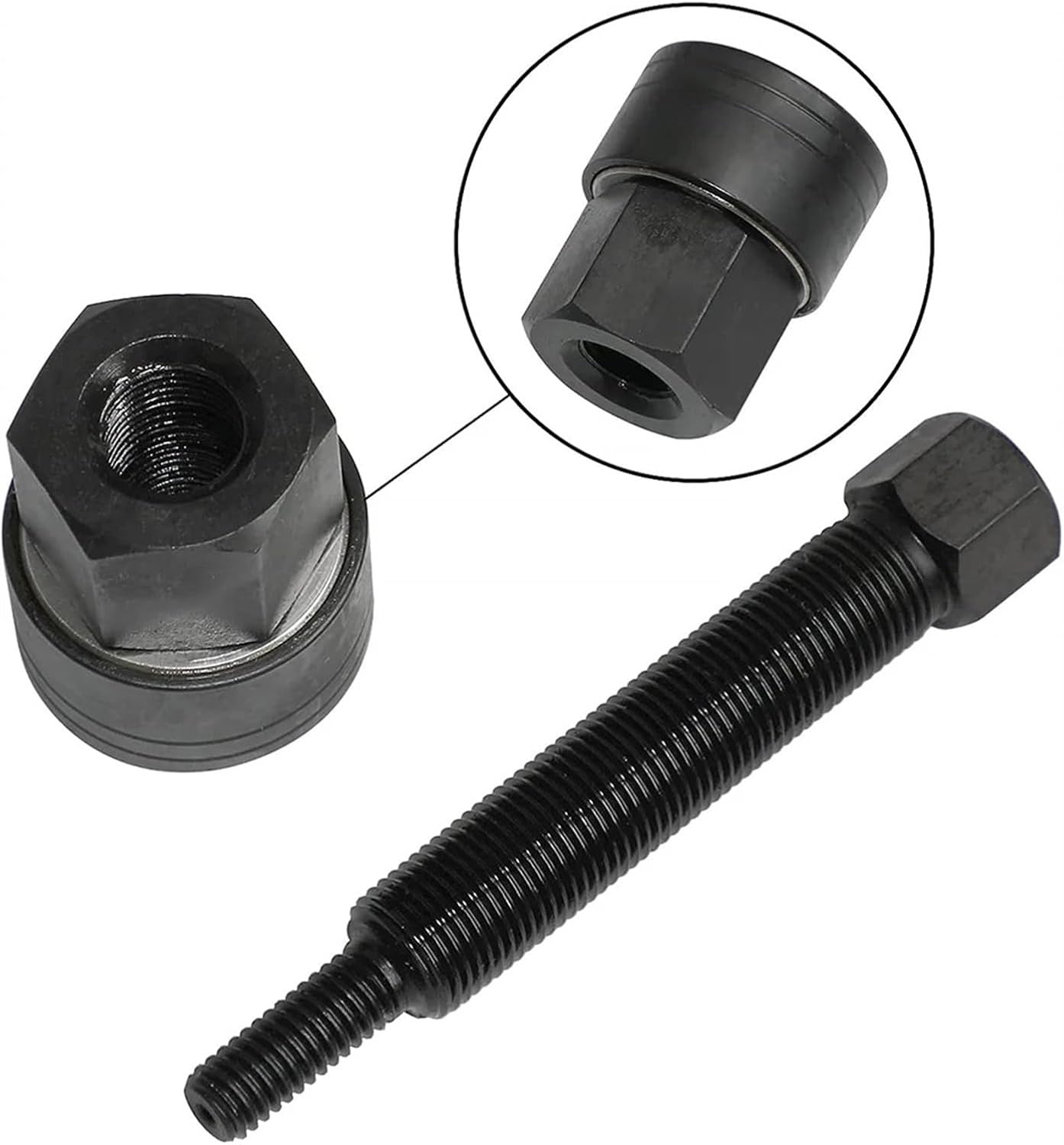 Power Steering Pump Pulley Remove Install Puller Compatible with Mercedes Benz M271 M272