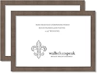 Vista 26 de wallsthatspeak Marco de rompecabezas, negro, 25x20