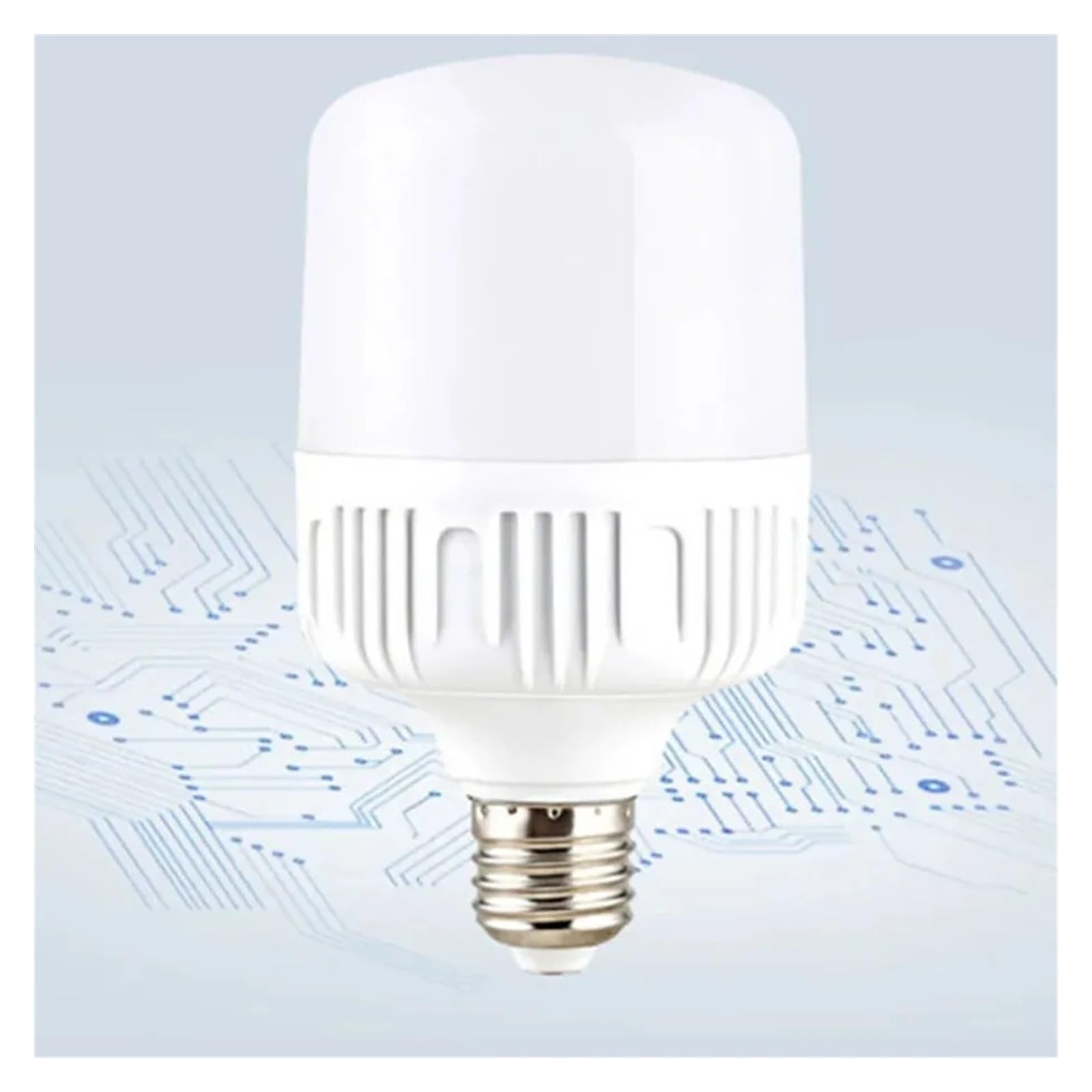 Genérico Bombilla LED E27 de 100 W con Rosca de 220 V, luz Blanca, protección Ocular, sin Parpadeo (40 W).