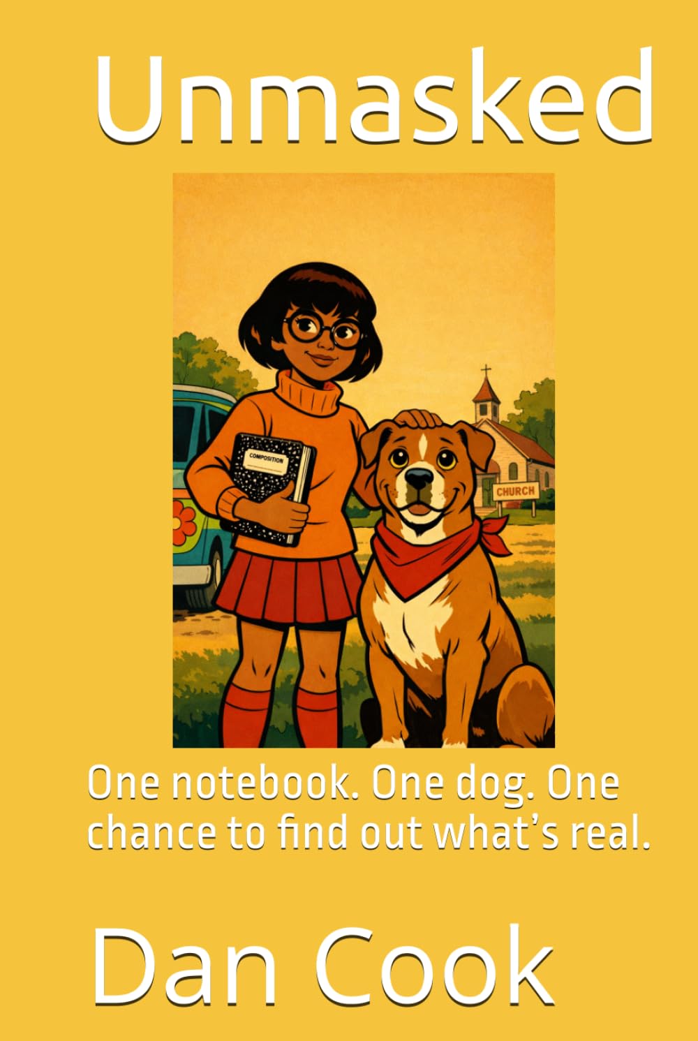 Unmasked: One notebook. One dog. One chance to find out what’s real.