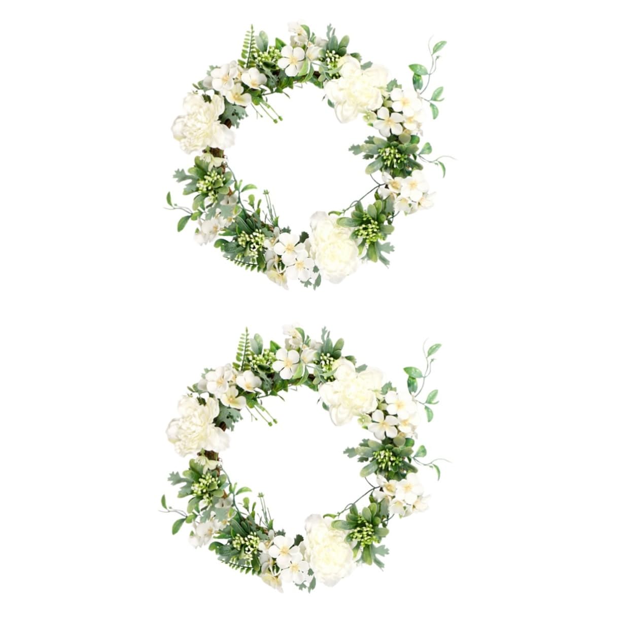 Cabilock 2stücke Künstlicher Camellia Girlande Dekorative Hängende Blumen Für Haustür Hochzeit Und Zuhause Pflegeleichte Deko Ohne Verblassen Frisch Und Natürlich