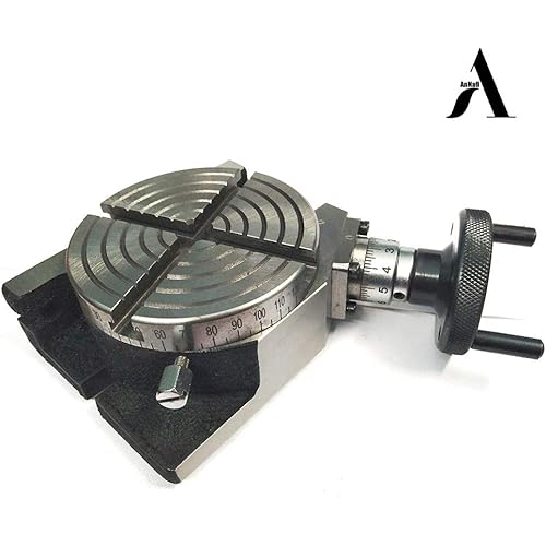 AnNafi New Rotary Table 3" inch - 75mm Horizontal & Vertical Model- Milling Machine