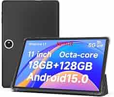 Amazon.com : 11 inch Tablet, 18GB + 128GB, Android 15 Tablet