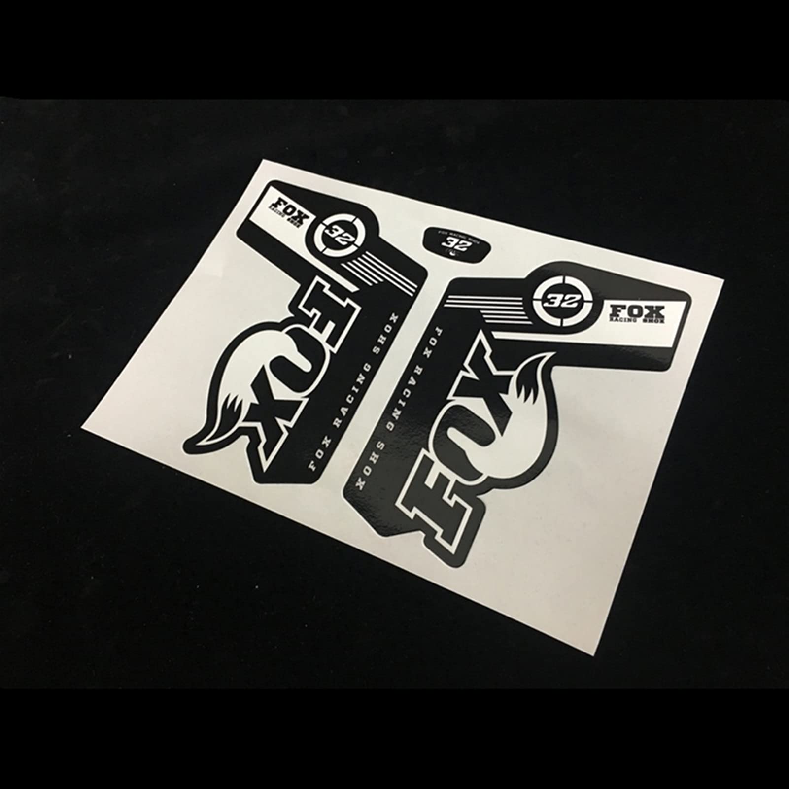 Fahrrad Gabel Aufkleber F-o-x49 - Wasserdichte Deko Für Mountainbikes