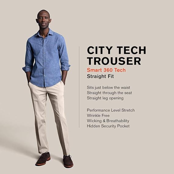 City Tech Trouser Straight Fit 