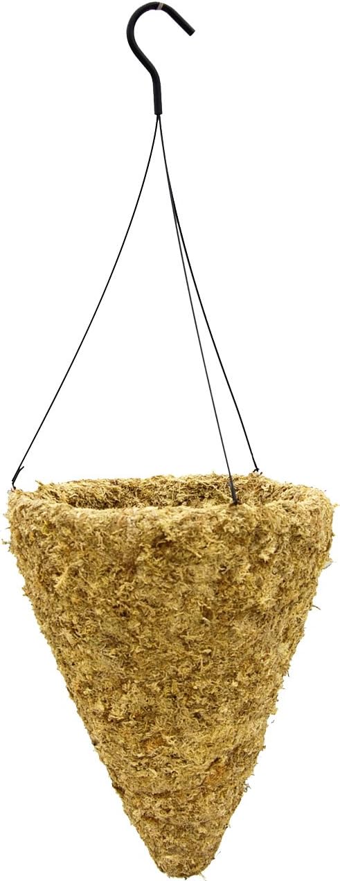 16" SuperGrow Cone Sphagnum Moss Basket - 16 Inch Top Diameter