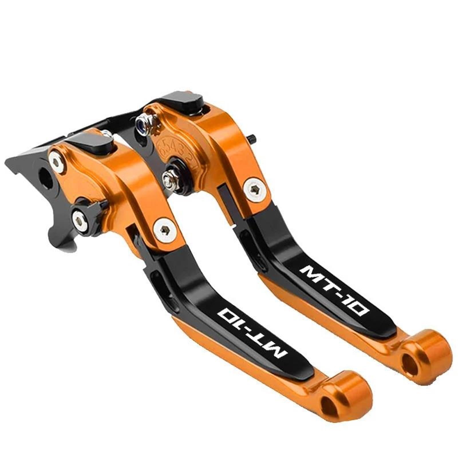 UYFYQECJY for MT-10 MT 10 MT10 FZ10 2016 Brake Clutch Lever Motorcycle CNC Adjustable Motorbike CNC Accessories Parts(with Logo I1)